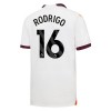 Camiseta de fútbol Manchester City Rodrigo 16 Segunda Equipación 23-24 - Hombre